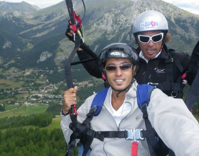 bautismo de parapenle biplaza en 06 